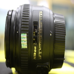 0507#Nikon/尼康 AF-S 50mm f/1.4G 全副人像定焦镜头 支持换购