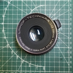 林哈夫linhof-technikar 95mm f3.5镜头改哈苏口