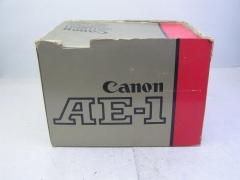 大全套箱说全佳能AE-1相机，AE-1机身+佳能FD 50 F1.4 S,S,C镜头+所有箱说