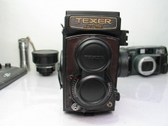 日本TEXER双反相机（海鸥4A-107代工）金字，棕色饰皮的限 X 量版，价格1298元包邮 