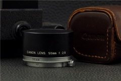 ▄︻┳═一--佳能CANON 50/2.8用 36mm 金属遮光罩