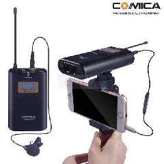 COMICA 100米全指向性U段无线领夹式话筒 适用相机、手机、摄像机