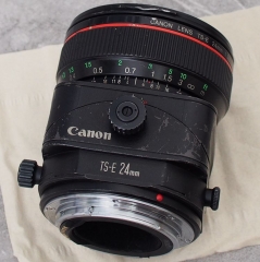 佳能 TS-E 24mm 1:3.5 L 镜头 EF口移轴镜头