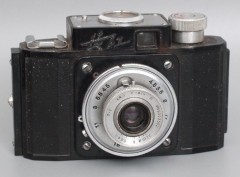 古董收藏 长江牌135胶卷相机 胶木壳相机