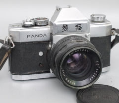 熊猫 胶卷单反相机+ 58mm 1:2 镜头 非常少见的收藏机型