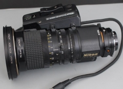 尼康 8.5-127.5mm 1:1.7 广播级摄像机广角镜头B4口带2×增距覆盖M4/3